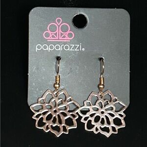 Paparazzi Rose Gold Mandala Earrings